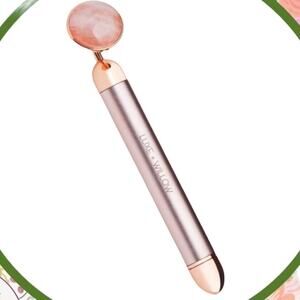 LUXE + WILLOW BIO - THE PHOENIX ROSE QUARTZ VIBRATING FACIAL MASSAGER NIB